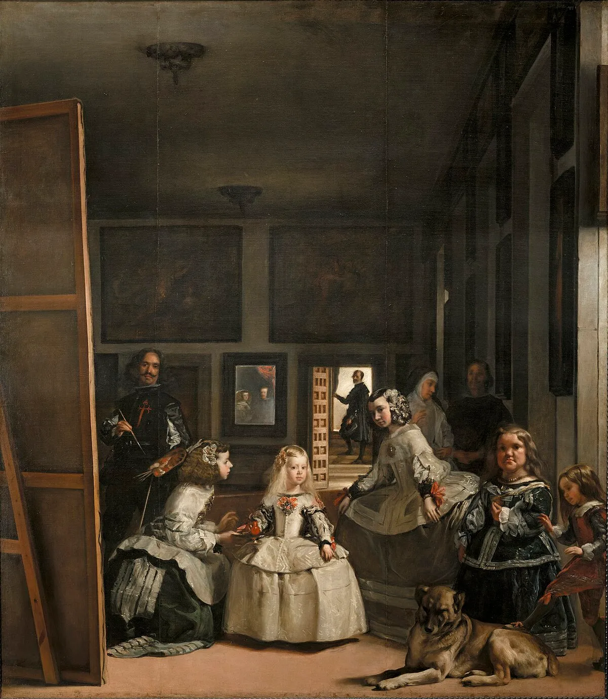 Las Meninas by Diego Velázquez, one of the works in the ArtLens collection